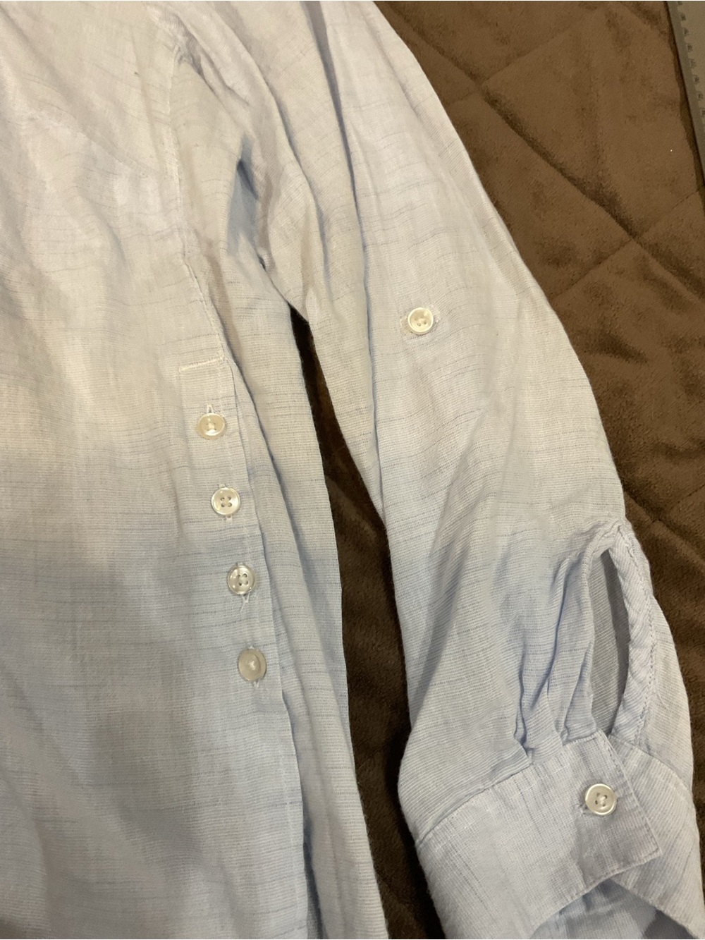 Westport Light Blue Long-Sleeve Popover Shirt - Picture 6 of 11